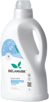 Гель для стирки DeLaMark Универсальный с ароматом Амбры-пачули-маршмеллоу 2 л (4820152334053)