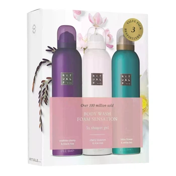 Набор Гель-пены для душа Rituals The Ritual Shower Foam Yozakura, Sakura, Karma 600 мл