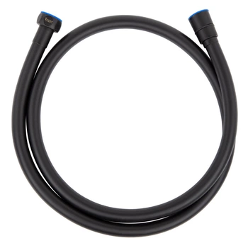 Душевой шланг WEZER WKR-015-120-B, 120 см, черный