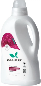 Гель для стирки DeLaMark Универсальный с ароматом Черной вишни-замши-табака 2 л (4820152334039)