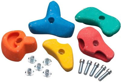 Набір великих каменів для дитячого скелелазіння SwingKing Climbing Stone Set Large 5 шт. 2550015 (8717306715881)