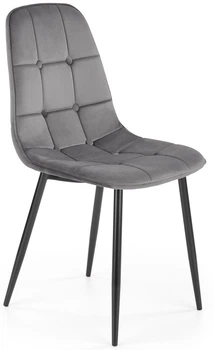 Стілець для кухні та вітальні Halmar K417 Сірий (5905248119581)