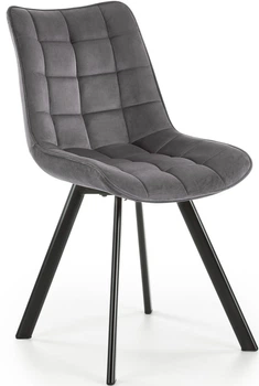 Krzesło do kuchni i salonu Halmar K332 Ciemnopopielate (5905248118355)
