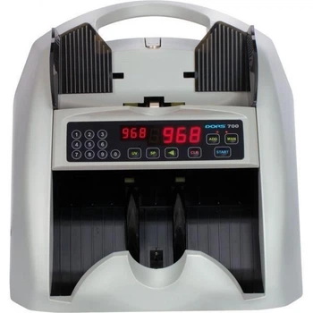 Счетчик банкнот DORS 700 UV | Профессиональный сортировщик купюр с UV-детекцией подлинности валют, с автоматическим стартом подсчёта