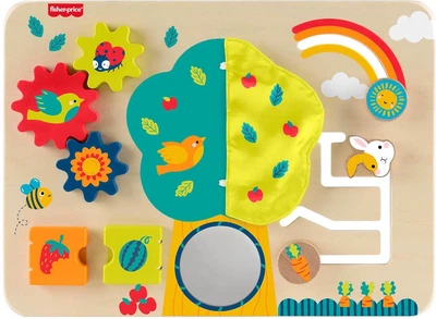 Развивающая деревянная игрушка Fisher-Price Activity Station JDM53 (194735287864)
