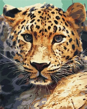 Картина за номерами Портрет леопарда Brushme 40x50 (BS51736)