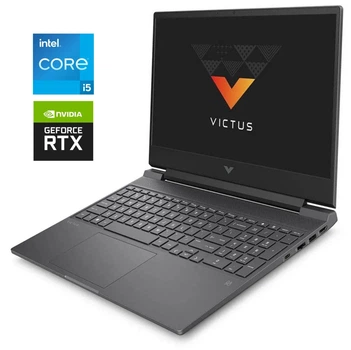 Игровой ноутбук HP Victus 15-fa2013dx / 15.6" (1920x1080) IPS / Intel Core i5-13420H (8 (12) ядер по 2.1 - 4.6 GHz) / 8 GB DDR4 / 512 GB SSD / nVidia GeForce RTX 3050, 6 GB GDDR6, 96-bit / WebCam / Win 11 б/у