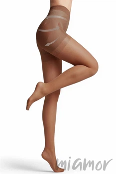 Колготки моделирующие с эффектом Push-up Conte X-Press 20 4 Mocca
