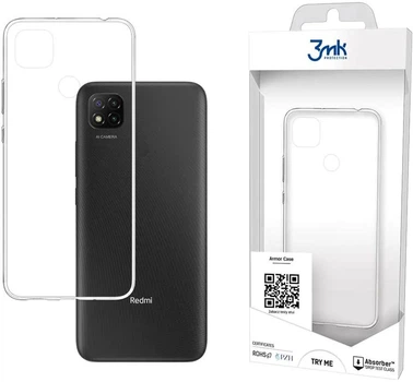 Панель 3MK Armor Case для Xiaomi Redmi 9C Clear (5903108298605)