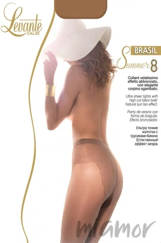 Тонкі літні колготки LEVANTE Brasil Summer 8 den 4 Naturel