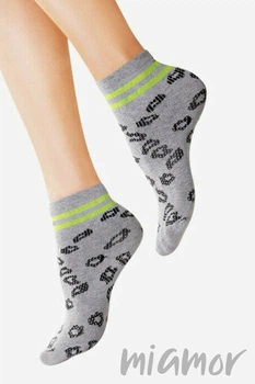 Носки с леопардовым узором Lores Fun Calzino One Size Melange