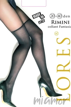 Колготки імітація панчіх LORES Rimini 20/40 1/2 Nero