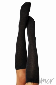 Гольфи жіночі з вовни мериноса STEVEN 130 Merino Wool 38-40 Чорні