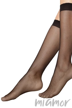Гольфи в дрібну сітку KNITTEX RAMONA One Size Nero