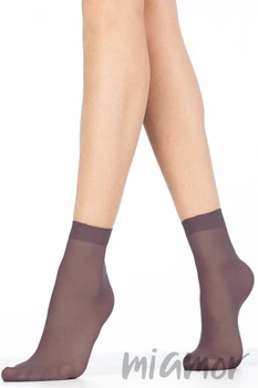 Носки женские прозрачные Lores Rosalie 15 den One Size Fumo