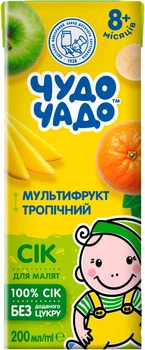 Сок Чудо-Чадо Мультифруктовый Тропический 0.2 л (4820016255791)