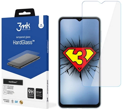 Захисне скло 3MK HardGlass для Samsung Galaxy A23 5G (5903108467643)