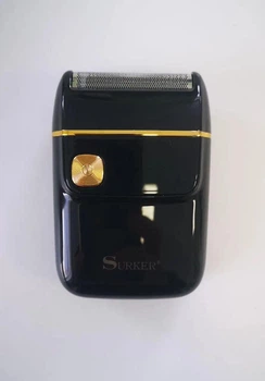 Электробритва , портативный , аккумуляторный шейвер Surker SK-7066 Черный
