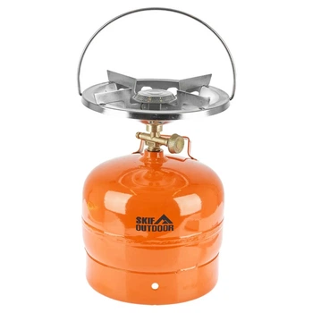 Примус газовий, пальник Skif Outdoor Burner + балон (4,8л)