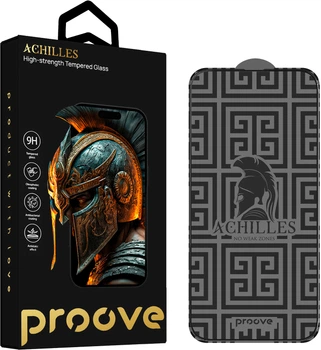 Защитное стекло для смартфона Apple iPhone 17 Pro Max Proove Achilles Black (638960001)
