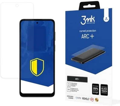 Захисне скло 3MK ARC+ Fullscreen для Motorola Moto G22 (5903108466929)