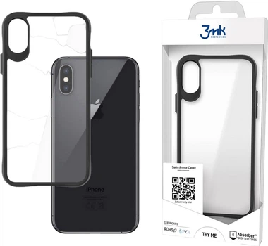 Панель 3MK Satin Armor Case+ для Apple iPhone Xr Прозорий (5903108441933)