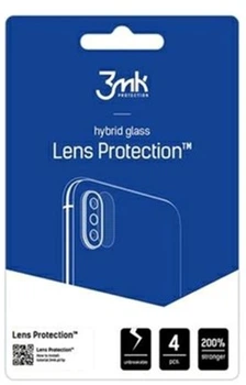 Zestaw szkieł hartowanych 3MK Lens Protect do aparatu Samsung Galaxy A23 5G 4 szt (5903108494489)