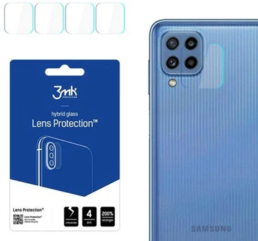 Комплект захисних стекол 3MK Lens Protect для камери Samsung Galaxy M23 5G 4 шт