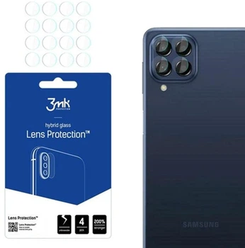 Комплект захисних стекол 3MK Lens Protect для камери Samsung Galaxy M53 5G 4 шт