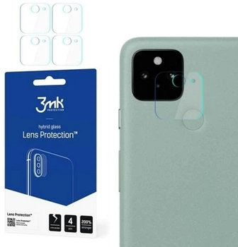 Комплект захисного скла 3MK Lens Protection для камери Google Pixel 5 4 шт (5903108327978)