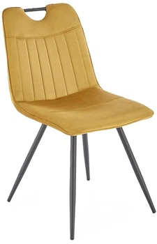 Krzesło do kuchni i salonu Halmar K521 Musztardowe (5905248126466)