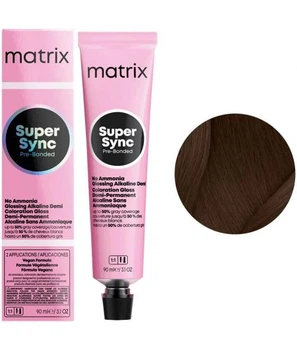 Безаммиачный тонер на щелочной основе Matrix Super Sync Pre-Bonded 5NN 90 мл