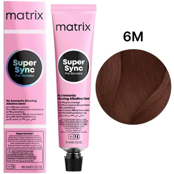 Безаміачний тонер на лужній основі Matrix Super Sync Pre-Bonded 6M 90 мл