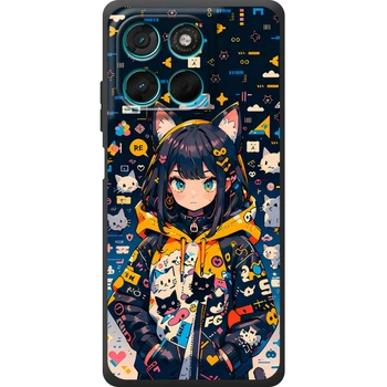 Силіконовий Чохол з Картинкою для Motorola G57 Power Принт (Аніме, Anime) (70370-ysm003)