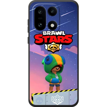 Силиконовый Чехол с Картинкой для OnePlus 15 Принт (Бравл Старс Леон, Brawl Stars Leon) (70372-ysm025)