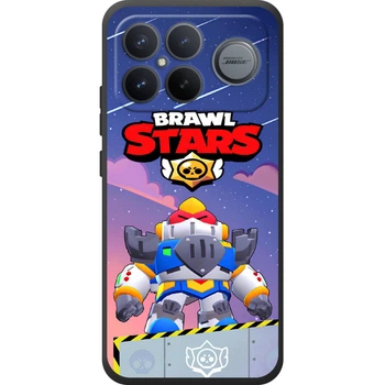 Силиконовый Чехол с Картинкой для Xiaomi Poco F8 Ultra Принт (Бравл Старс Вольт, Brawl Stars Surge) (70374-ysm020)