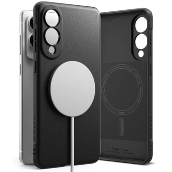 Чехол Ringke Onyx Magnetic для Samsung Galaxy S25 Edge (S937) Black with MagSafe (8800293854456)