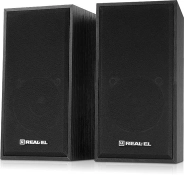 Акустична система REAL-EL S-202 Black (EL121200019)