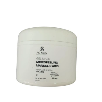 Гель-маска мікропілінг з мигдалевою кислотою Gel mask micropeeling mandelic acid AG Skin 250 мл