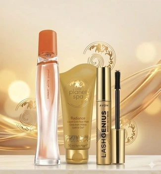 Жіночий парфумований набір Avon "Витончена леді" з 3-х одиниць
