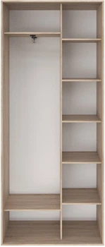 Шкаф-купе Феникс 100x45x240 см 2 дзеркала Венге магия (FM170403)