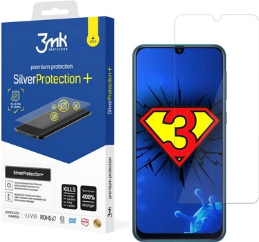 Захисна плівка 3MK SilverProtection+ для Samsung Galaxy M21 антибактеріальна (5903108302951)