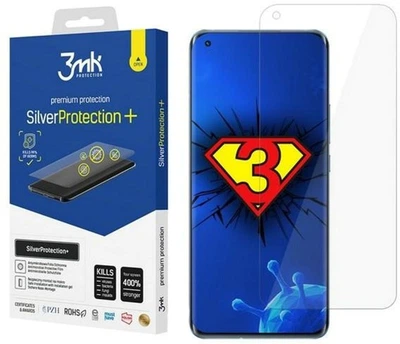 Захисна плівка 3MK Silver Protect+ для Xiaomi Mi 11 5G антимікробна (5903108343473)