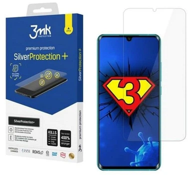 Захисна плівка 3MK Silver Protect+ для Xiaomi Mi Note 10 антимікробна (5903108302227)