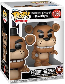 Фигурка Фредди Фазбер — Funko Pop! GAMES: FIVE NIGHTS AT FREDDY'S (10th ANNIVERSARY) — FREDDY #1060