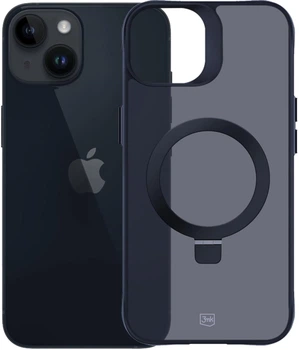 Панель 3mk Smoke Case Mag&Stand для Apple iPhone 13/14 Black (5903108597258)
