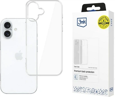 Etui plecki 3MK Clear Case do Apple iPhone 17 Transparent (5903108664318)