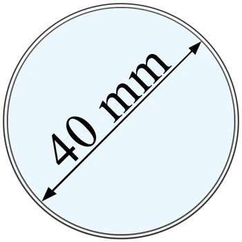 Капсула для зберігання монет з внутрішнім діаметром 40 мм