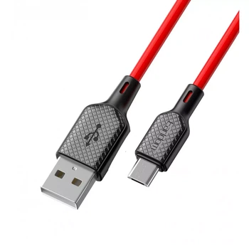 Кабель Micro USB Earldom EC-154M (1м) — Red (786259)