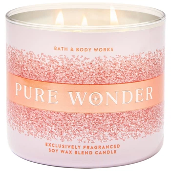 Свеча Bath & Body Works Pure Wonder Scented Candle 3-Wick 411 г